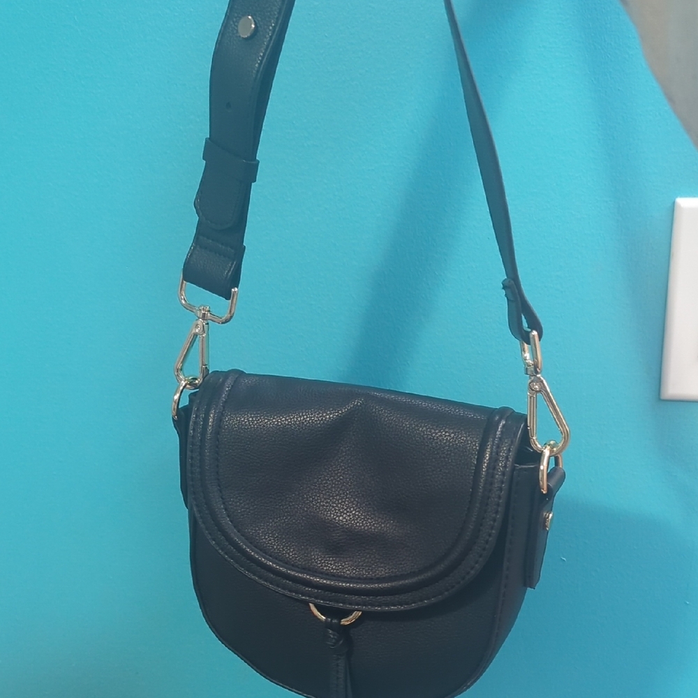 Black Saddle Bag